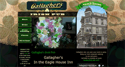 Desktop Screenshot of gallaghers-irishpub.com